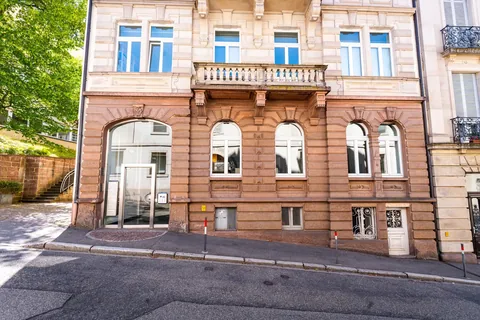 Altbau-Fassade des Wildente-Büros in der Stephanienstraße in Baden-Baden